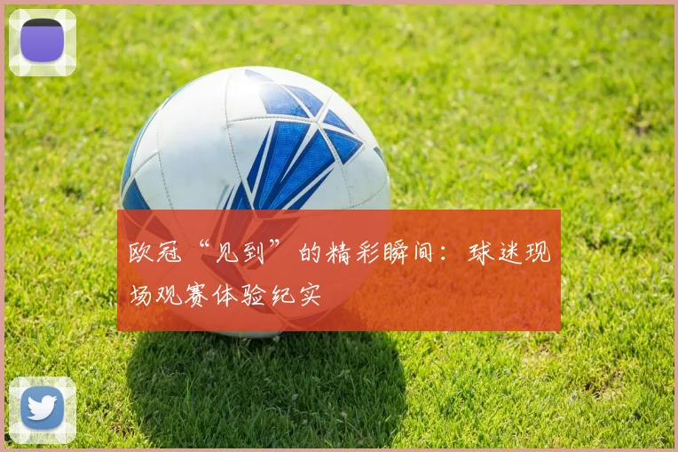 欧冠“见到”的精彩瞬间：球迷现场观赛体验纪实